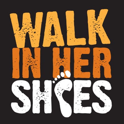 walk in her shoes ロゴ