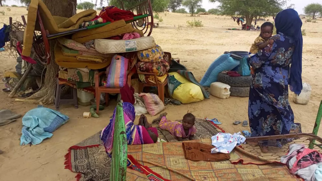 スーダン危機：チャドに避難した人々は極度の困難に直面しています 